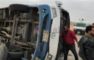إصابة سائق جراء إنقلاب الميكروباص في السيدة زينب