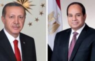 السيسى وأردوغان يقرران البدء الفورى فى ترفيع العلاقات الدبلوماسية وتبادل السفراء