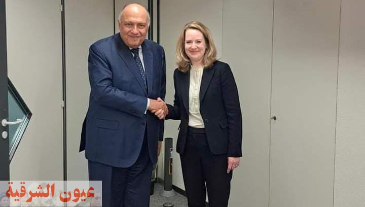 وزير الخارجية يلتقى المديرة الجديدة لمنظمة الهجرة الدولية في جنيف