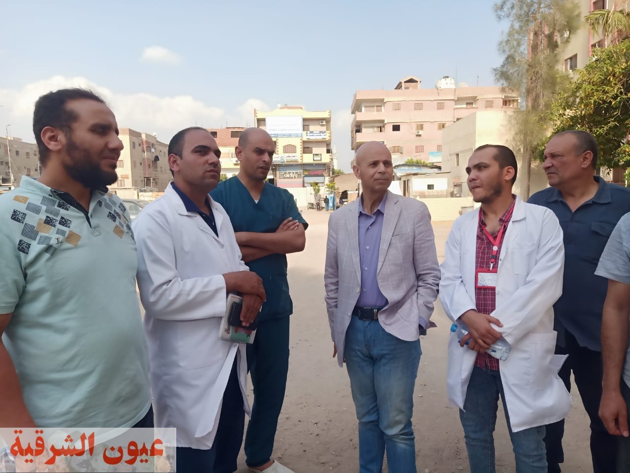 وكيل وزارة الصحة بالشرقية يتفقد الخدمات الطبية بمستشفى أبوحماد المركزي