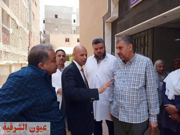 مسعود يتفقد تجهيزات وحدة التصلب المتعدد الجديدة بمستشفى ديرب نجم المركزي