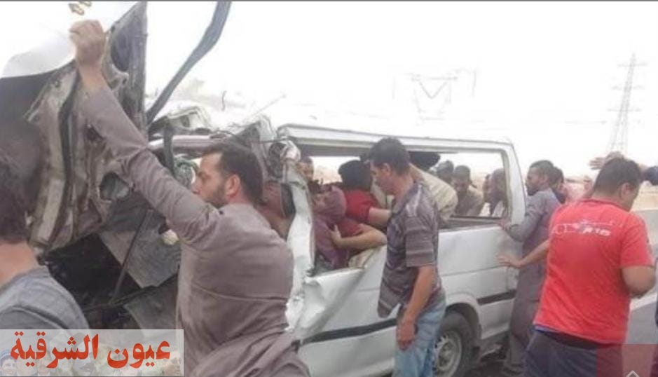 إصابة 7 أشخاص في حادث إنقلاب تروسيكل ببني سويف