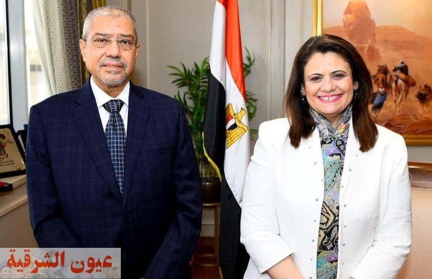 وزيرة الهجرة تستقبل رئيس اتحاد الغرف التجارية وغرفة القاهرة