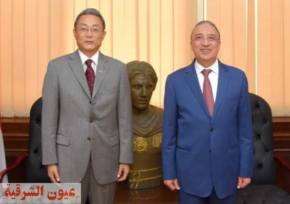 محافظ الإسكندرية يستقبل القنصل العام للصين