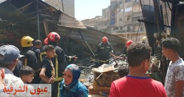 السيطرة على حريق نشب بجوار قطار أبوقير في الإسكندرية