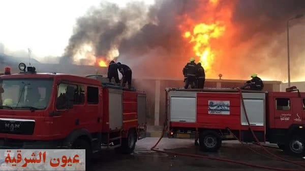 السيطرة علي حريق نشب داخل شقة سكنية في الشرقية