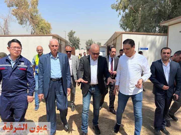 وزير الإسكان يزور المشروعات بالعاصمة العراقية بغداد