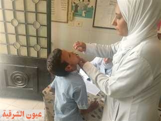 تطعيم 51 طفلا أجنبيًا في حملة شلل الأطفال بشمال سيناء