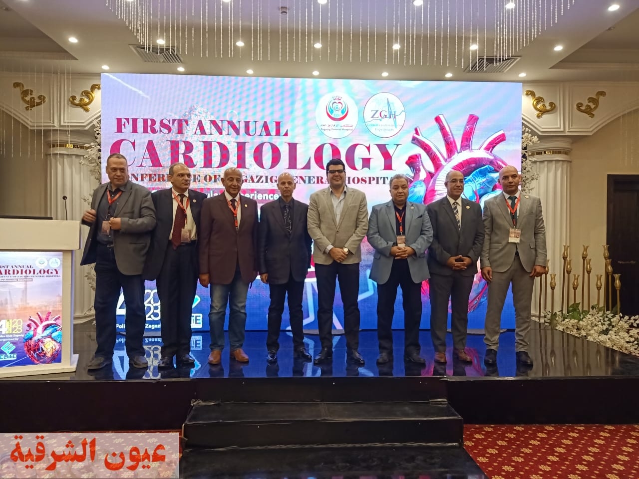 نائب محافظ الشرقية ووكيل وزارة الصحة يشهدان المؤتمر السنوي الأول لقسم القلب بمستشفى الزقازيق العام