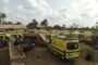 إصابة 7 أشخاص في حادث إنقلاب سيارة ميكروباص بالفيوم