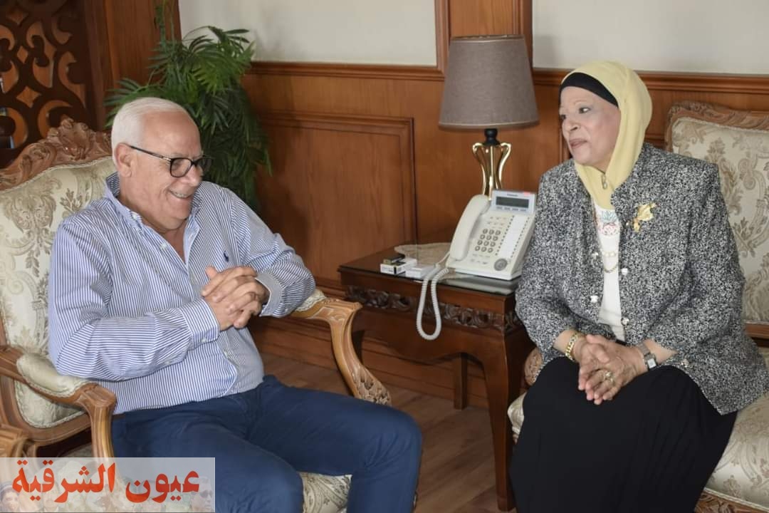 محافظ بورسعيد يستقبل رئيس فرع أول هيئة قضايا الدولة بالمحافظة