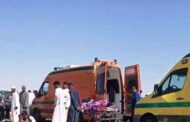 إصابة 11 شخص في تصادم سيارتين بالطريق الدائري شمال المنيا