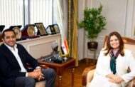 وزيرة الهجرة تستقبل رئيس شركة إكسبو ريبابليك لبحث دعم وترويج للعقار المصري بالخارج