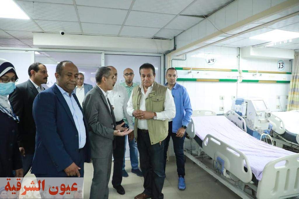 وزير الصحة يوجه بإحلال وتجديد 3 ماكينات غسيل كلوي بمستشفى المحلة العام