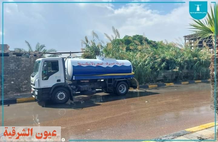 محافظ الإسكندرية يتابع تداعيات موجة الطقس السىء بالمحافظة