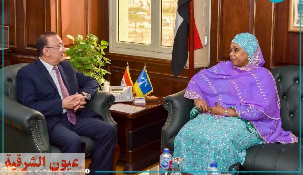 محافظ الإسكندرية يبحث مع سفيرة النيجر سبل التعاون بين الجانبين
