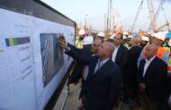 وزير النقل يتفقد ميناء دمياط البحري لمتابعة معدلات تنفيذ المشروعات الجاري تنفيذها بالميناء