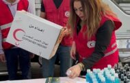 نهال عنبر تشارك في فريق متطوعي الهلال الأحمر لمساندة غزة