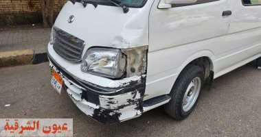 إصابة 9 أشخاص في حادث انقلاب سياره ميكروباص بطريق القاهره أسيوط الصحراوي