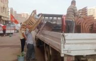 رفع 563 حالة إشغال طريق مخالف.. وتحرير 30 محضر بالبحيرة