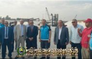 محافظ شمال سيناء يستقبل سفينة المساعدات التركية لدعم غزة