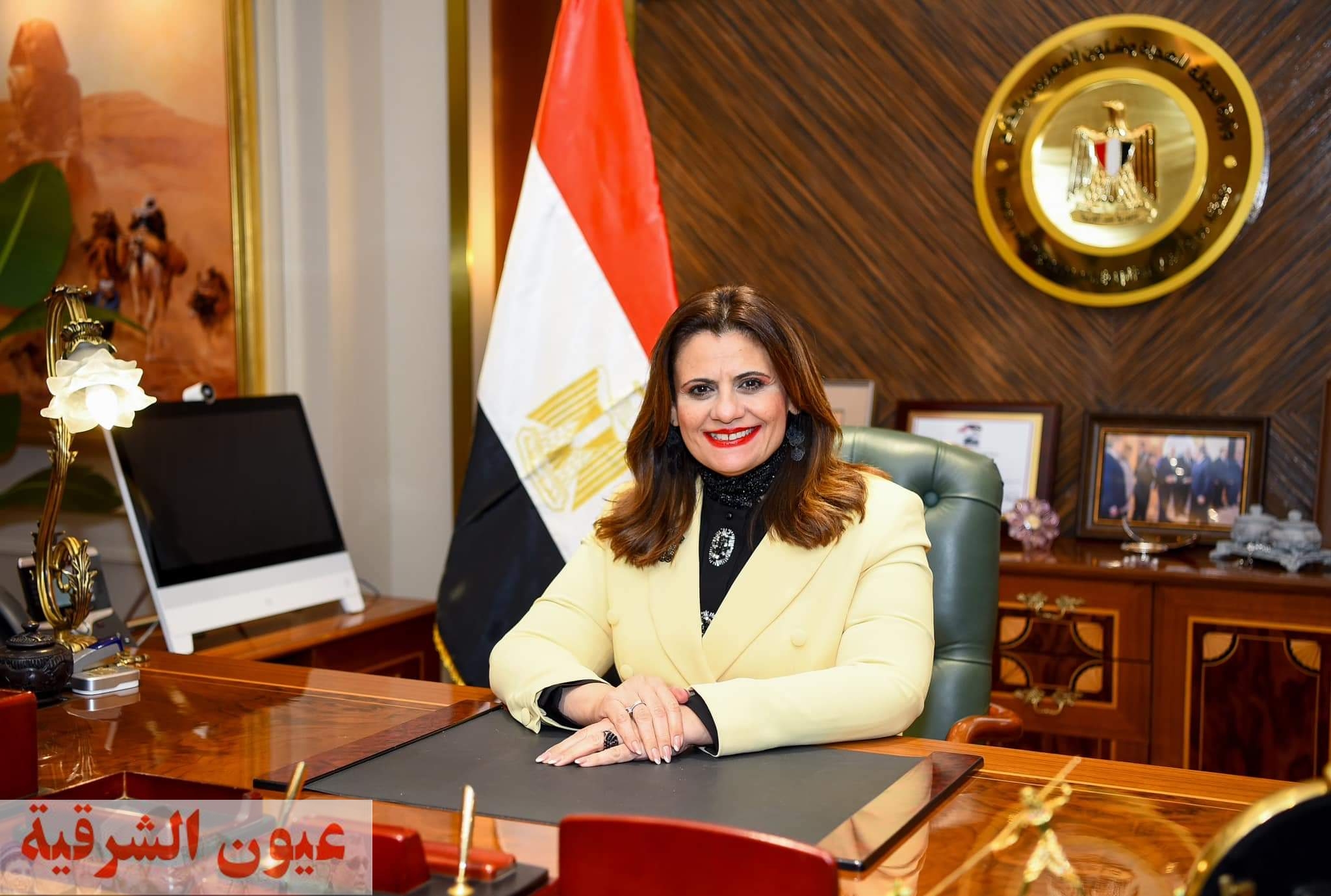وزيرة الهجرة تبدأ جولة خارجية لعدد من الدول العربية والأوروبية
