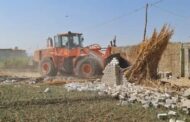 حملات إزالة متواصلة لرفع التعديات على الأراضي الزراعية بسوهاج