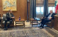 سفير مصر لدى بيروت يلتقي مع رئيس مجلس النواب اللبناني