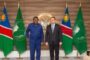 السفير المصري في ويندهوك يلتقي مع رئيس جمهورية ناميبيا
