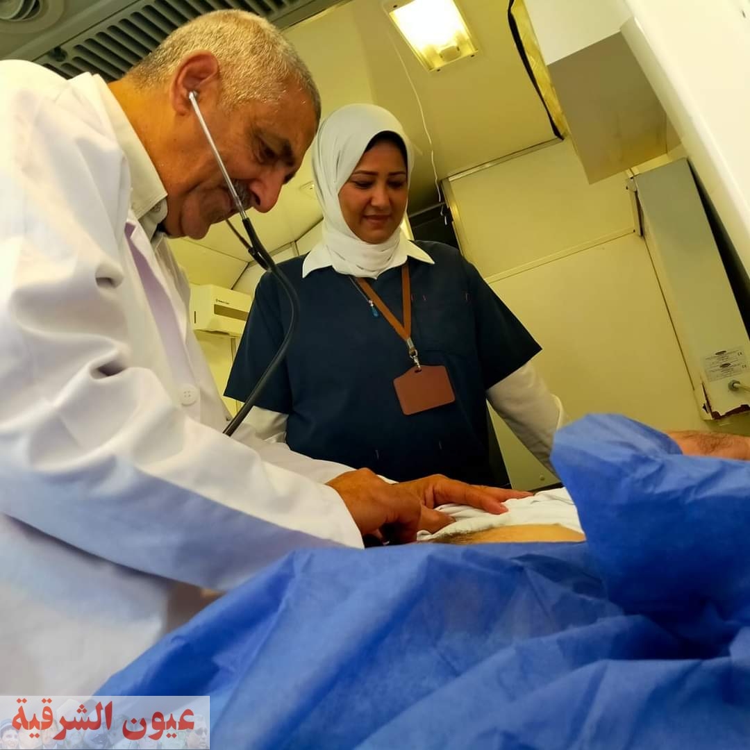 محافظة الشرقية تقدم خدماتها الطبية لما يقارب 1500 مواطن في فاقوس