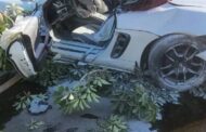 إصابة شخصين في تصادم 4 سيارات بطنطا