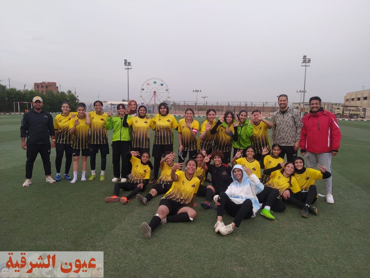 سيدات شباب أبوحماد يفوزن على ليفيلز بثلاثية مقابل هدفين 