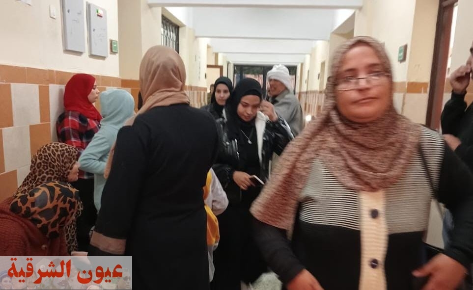 زحام شديد على اللجان الانتخابية في قرية قهبونة بمركز الحسينية