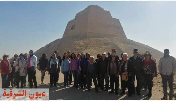 بني سويف تستقبل 34 من أعضاء نادي الجزيرة لزيارة المعالم السياحية بالمحافظة