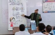 مياة الشرقية: تنفذ ورشه عمل لتعليم مبادئ السباكة الخفيفة لطلبة الثانوية الصناعية
