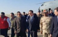 محافظ شمال سيناء يستقبل وزير الدفاع الفرنسي في مطار العريش الدولي