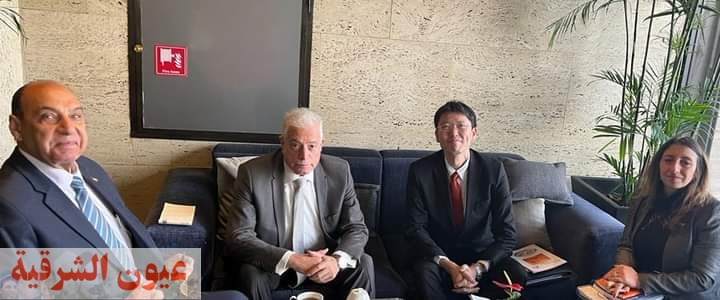 محافظ جنوب سيناء يلتقى الممثل الرئيسي لهيئة التعاون الدولي اليابانية