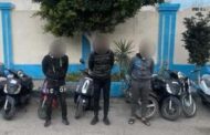 سقوط عصابة سرقة الدراجات النارية ببورسعيد
