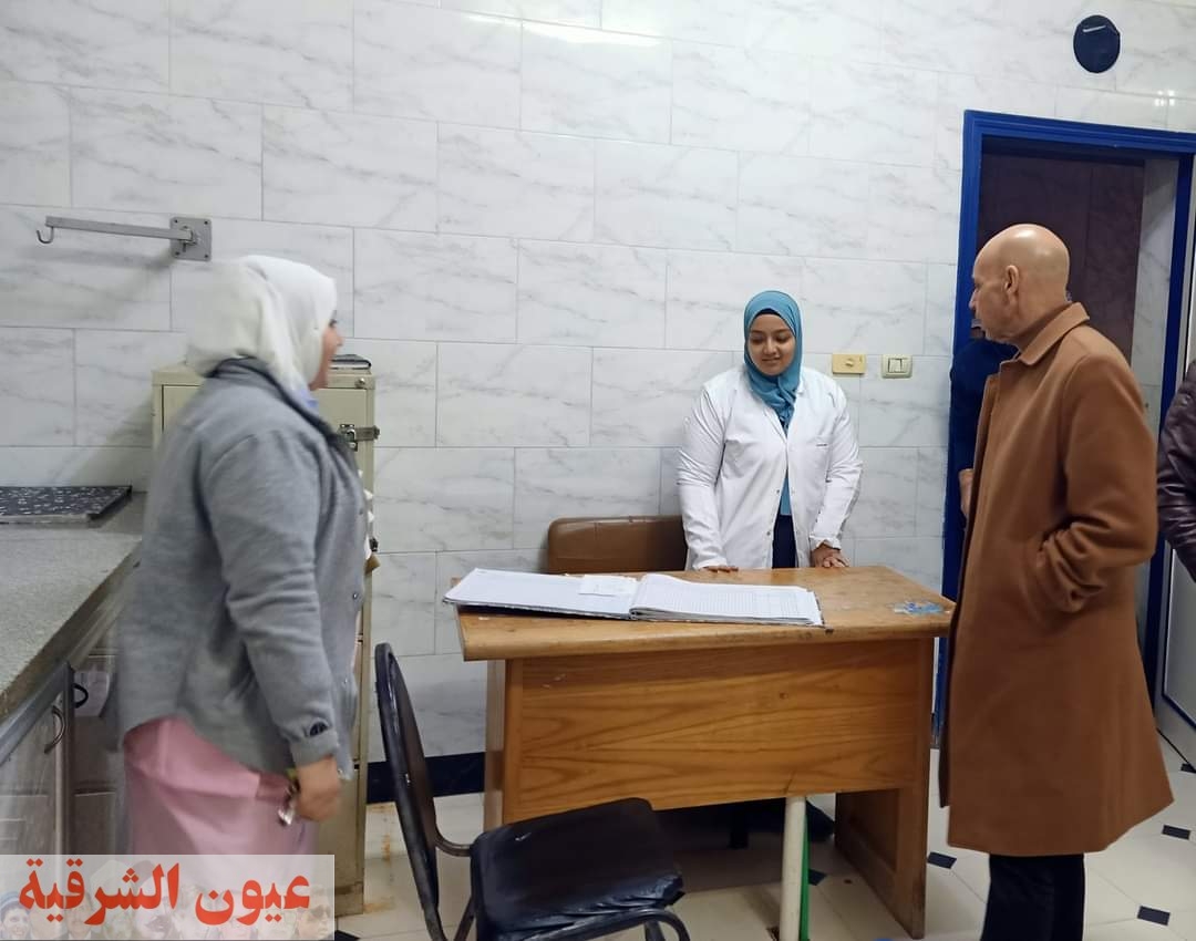 مسعود يتفقد الخدمات الطبية بمستشفي منيا القمح 