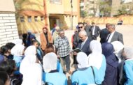 وزير التعليم في زيارة مفاجئة لمدرسة الشهيد كريم أحمد عبد الفتاح بالقاهرة