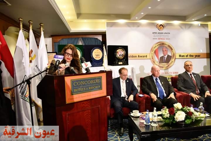 وزيرة الهجرة تُشارك في حفل حصول مدينة شرم الشيخ على جائزة أفضل مقصد سياحي