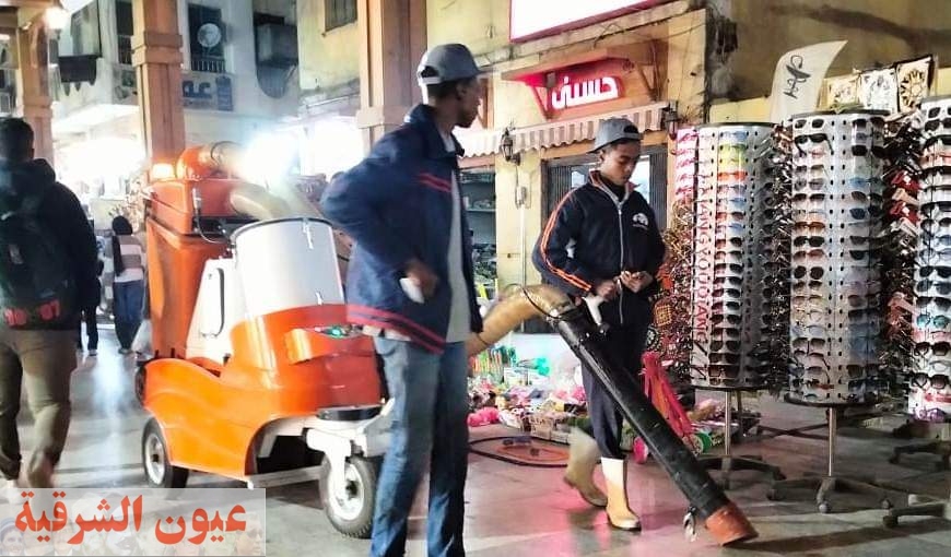 محافظ أسوان يتابع الإشغالات والتراكمات والنظافة العامة بالمدينة