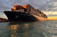 ميناء الأسكندرية يستقبل أكبر سفينة حاويات في تاريخه بحمولة كلية 142 ألف طن