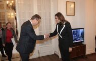 وزيرة الثقافة تستقبل سفير ألمانيا في القاهرة لبحث أطر التعاون الثقافي