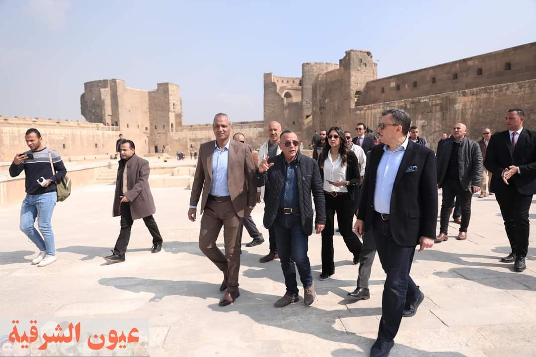 وزير السياحة والآثار يفتتح برج الرملة والحداد بقلعة صلاح الدين الأيوبي