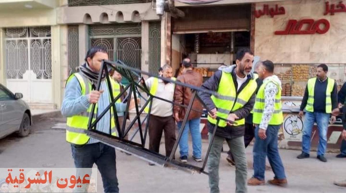 رفع 335حالة إشغال طريق مخالف بنطاق 2 مركز بمحافظة البحيرة 