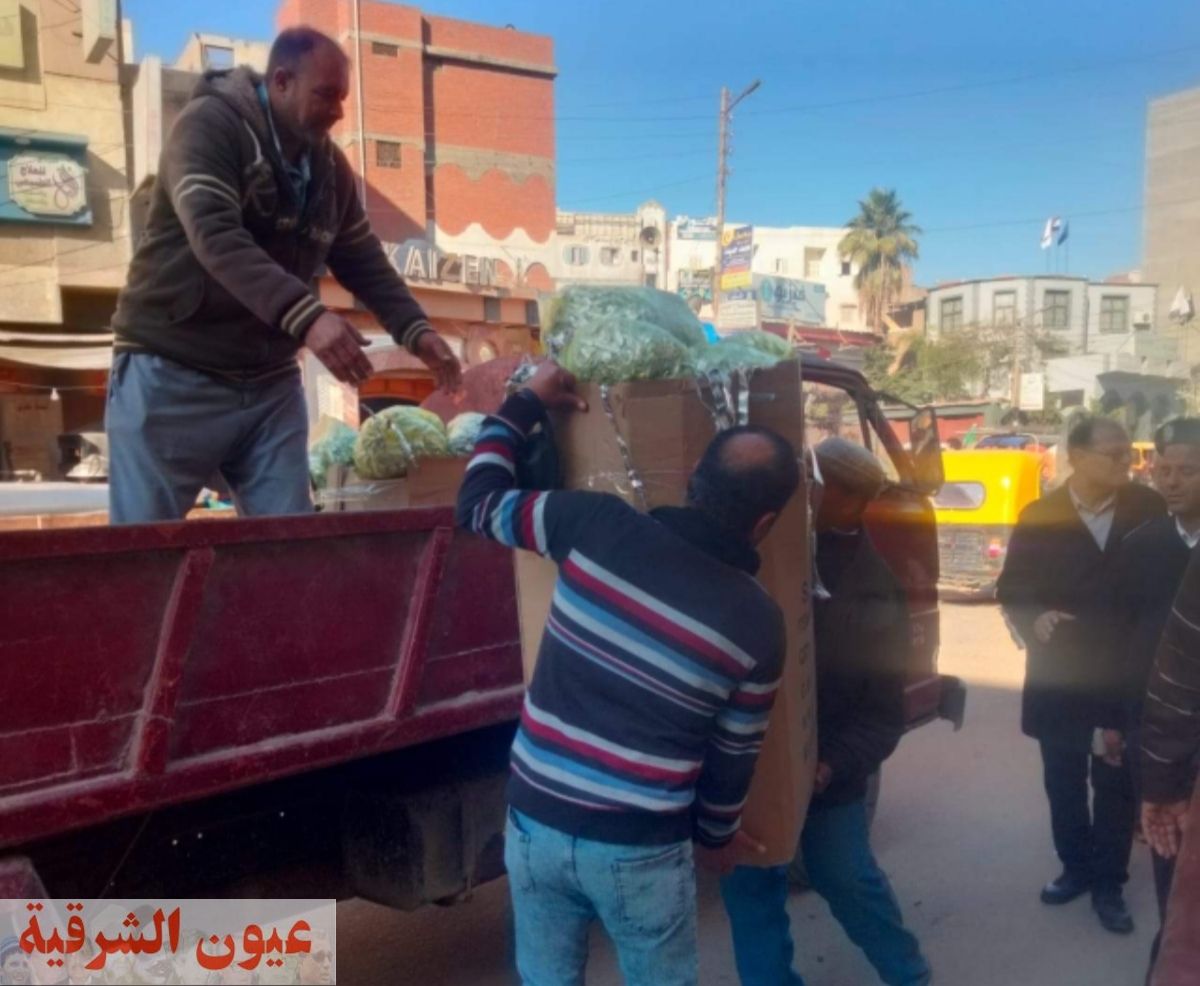 رفع 610 حالة اشغال طريق وتحرير 12 محضر خلال الحملات المكبرة بمحافظة البحيرة