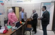 وكيل وزارة الصحة بالقليوبية يجري جولة مرورية بمركز طبي عثمان