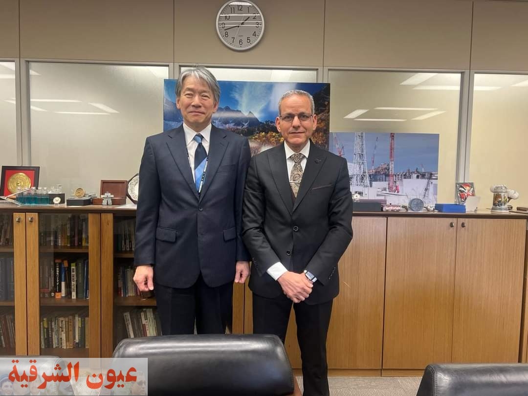 رئيس هيئة الرقابة النووية يلتقي نظيره الياباني لبحث أوجه التعاون المستقبلية بينهم