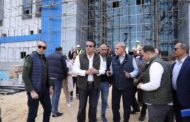 وزير الصحة يتفقد المستشفى الجديد بمدينة العبور ويشدد على سرعة الإنتهاء من الأعمال الإنشائية